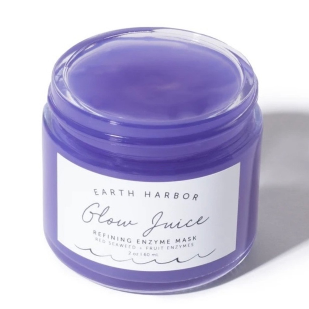 Earth Harbor Glow Juice Refining Enzyme Mask NEW